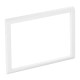 WG-UBR3 RW 6109936 OBO BETTERMANN Surface cover frame, triple, Pure white, 9010, Polycarbonate, PC
