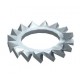 DIN 6798 A M5 G 3404056 OBO BETTERMANN rondella dentata, M5, io electrozincado, DIN 50961 Acciaio St