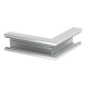 GA-SA70110EL 6279213 OBO BETTERMANN angolo simmetrico esterno, 70x110mm, alluminio anodizzato, Alu