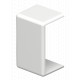 WDK HS10020RW 6154026 OBO BETTERMANN union Trim, 10x20mm, blanc pur, 9010, du chlorure de polyvinyle, PVC