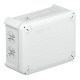 T 100 WB5 2007840 OBO BETTERMANN caja de conexiones w / o enchufes Wieland, 3-5 polos, 151x117x67, gris clar..