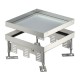 RKN2 9 VS 25 7409046 OBO BETTERMANN Platz Kassette leer, 243x243mm, Edelstahl, Klasse 304, VA, 1.4301