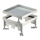 RKN2 9 VS 25 7409046 OBO BETTERMANN Impostare coperchio e cornice quadrata, cieco, 243x243mm, acciaio inox 1..