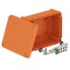 T 160 E 10-5 7205524 OBO BETTERMANN caixa de junção para manutenção de funções, 190x150x77, laranja, 2003, p..