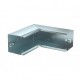 LKM I60060FS 6248128 OBO BETTERMANN angle intérieur, 60x60mm, bande galvanisée, DIN EN 10147, Acier, St