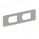 MPMT45 2B 7408703 OBO BETTERMANN Placa de montaje MPMT45 2B, para 2x conectores Tipo B 77x24x1,5 Acero inoxi..