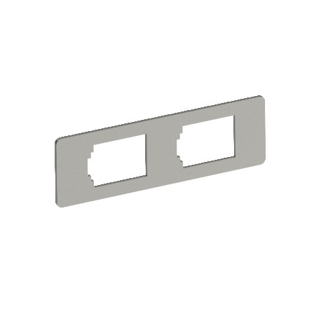 MPMT45 2B 7408703 OBO BETTERMANN Placa de montaje MPMT45 2B, para 2x conectores Tipo B 77x24x1,5 Acero inoxi..