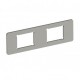 MPMT45 2C 7408705 OBO BETTERMANN Tapeta, para 2x conectores Tipo C, 77x24x1,5, Acero inoxidable 1.4301, VA, ..