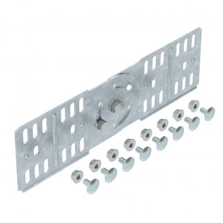 RGV 85 FT 7082320 OBO BETTERMANN Conector articulado, para bandeja portacables, 85x270, galvanizado en calie..