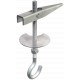 455 M5x100 G 3482073 OBO BETTERMANN Tilting anchors with ceiling hook, M5x100mm, Electrogalvanised, DIN 5096..