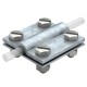 252 8-10XFL30 FT 5312655 OBO BETTERMANN Conector en cruz, 8-10mm, galvanizado en caliente, DIN 267, Teil 10,..