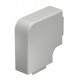 WDK HF40090RW 6192866 OBO BETTERMANN angle plan, 40x90mm, blanc pur, 9010, du chlorure de polyvinyle, PVC