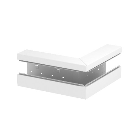 GS-AA90170RW 6277910 OBO BETTERMANN asimmetrica 90x170mm angolo esterno, bianco puro, 9010 Acciaio St