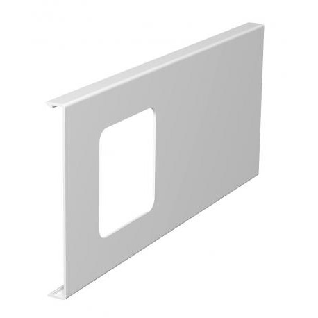 D2-1 130RW 6194044 OBO BETTERMANN Plaque simple prise de montage, 130x300mm, blanc pur, 9010, du chlorure de..