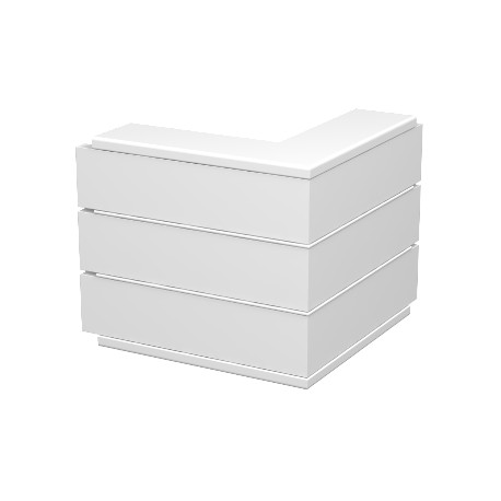 GEK-KAS53160-3 6116263 OBO BETTERMANN ângulo externo, não variável, 53x160mm, branco puro, 9010, cloreto de ..