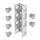 VUS 7 VA4301 6018408 OBO BETTERMANN conector de la ayuda U incluyendo pernos armadura de cabeza, 200x61, de ..