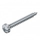 4758 6.0X50 3195937 OBO BETTERMANN Oro lag vite-Sprint, cabez.plana, azione + / -. Slot, 6x50mm, elettrozinc..