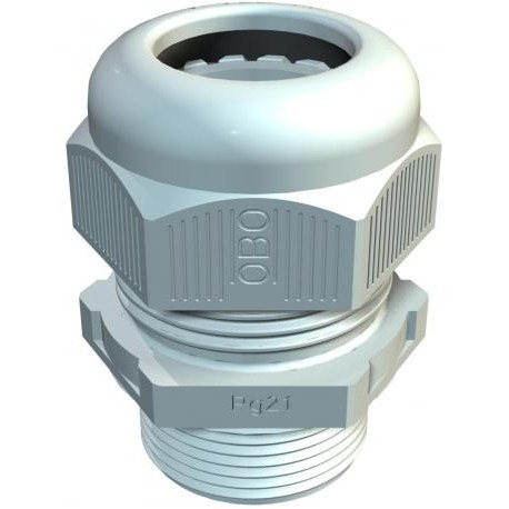 V-TEC L PG42 LGR 2024365 OBO BETTERMANN Ghiandole, lungo filo, PG42, grigio chiaro, RAL 7035, poliammide, PA