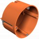 HG 60 2003414 OBO BETTERMANN caixa de aparelho, parede oca, Ø68mm, H45mm, laranja, polipropileno, PP