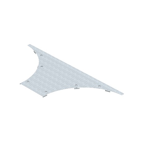 WAAD 400 FS 6231908 OBO BETTERMANN Cover, mounting/branch piece wide span system 110 and 160, B400mm, Strip-..