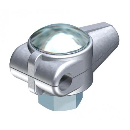 244 5311039 OBO BETTERMANN T-connector, electrozincadas, DIN 50961, zinco fundido, Zn