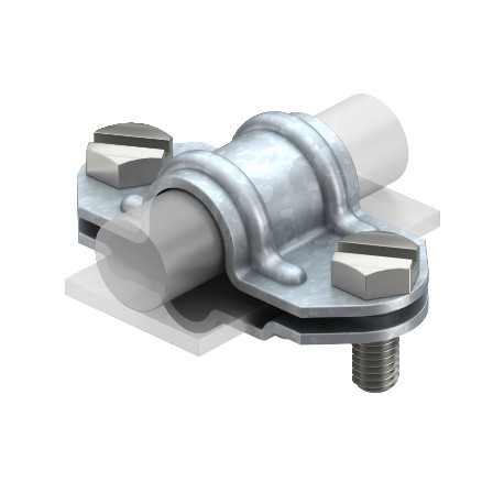 226 8-10 5336007 OBO BETTERMANN Elemento de separación, 8-10mm, galvanizado en caliente por inmersión, DIN E..
