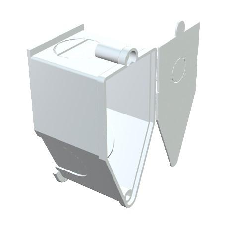 UWA 2003082 OBO BETTERMANN scatola di connessione a muro luce nascosta, 60x30x32, Crema, 9001, polistirolo, ..