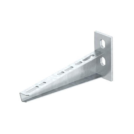 AW 15 41 FT 2L 6420921 OBO BETTERMANN Wall and support bracket with 2 fastening holes, B410mm, Hot-dip galva..
