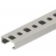2060 L 2M VA 1106628 OBO BETTERMANN Profil perfor., Slot largeur 11mm, 2000x20x8, 1.4301 acier inoxydable, V..