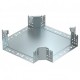 RKM 130 FS 7027167 OBO BETTERMANN Kreuzung mit Schnellkupplung, 110x300, bandverzinkt, DIN EN 10147, Stahl, ..
