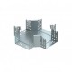 RKM 115 FS 7027163 OBO BETTERMANN Cruce, con unión rápida, 110x150, galvanizado en banda, DIN EN 10147, Acer..