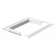 TWVRW 6290240 OBO BETTERMANN moulage de mur, 140x110mm, blanc pur, 9010, Aluminium, Alu