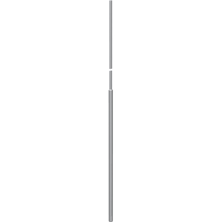 101 VL2500 5401986 OBO BETTERMANN punta di terminazione, riducendo di 2500mm, alluminio, Alu