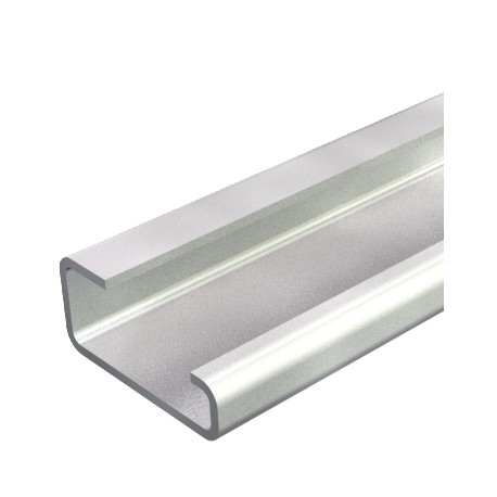 2064 GTP 2M 1115057 OBO BETTERMANN Perfil, cego, 2000x32x15, galvanizado, passivado, aço, St