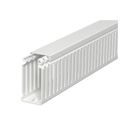 LKVH N 75037 6178552 OBO BETTERMANN Box Channel, sans halogène, 75x37,5x2000, gris clair, RAL 7035 polycarbo..
