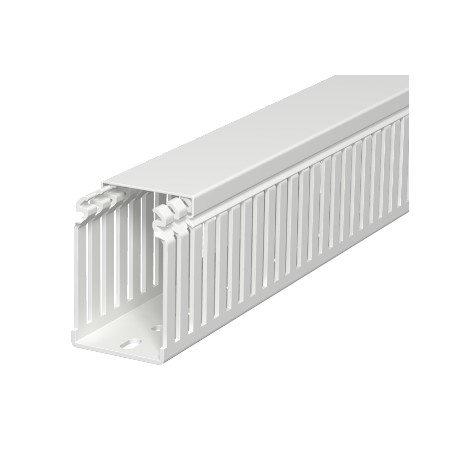 LKVH N 75050 6178556 OBO BETTERMANN Box Channel, sans halogène, 75x50x2000, gris clair, RAL 7035 polycarbona..