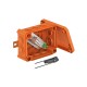 T 100 ED 6-6 AF 7205560 OBO BETTERMANN Junction box E30/E90, with fuse holder, 150x116x67, Pastel orange, 20..