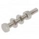 SKS 12X100VA4301 6418368 OBO BETTERMANN Vite a testa esagonale, tuerc. + Arand. + Gomma elastica., M12x100, ..