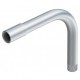 SBM63W ALU 2046048 OBO BETTERMANN tubo a gomito in alluminio con filettatura M63x1,5, alluminio, Alu