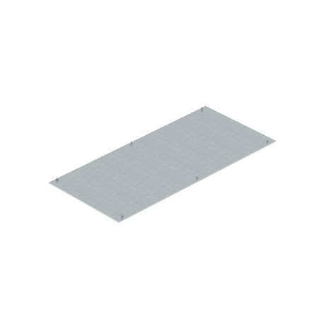 OKA D 500 7425006 OBO BETTERMANN Montagedeckel blank, 800x500x4, bandverzinkt, DIN EN 10147, Stahl, St