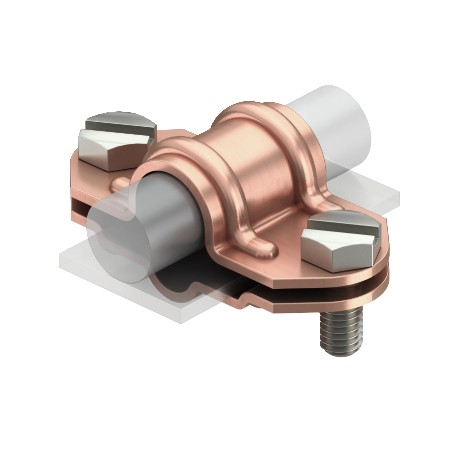 226 CU 5336023 OBO BETTERMANN elemento de separação, 8-10 mm, cobre, Cu