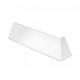 AOP3S80RW 6287050 OBO BETTERMANN Ext mesa de canto cobertura de trunking, 80x300mm, Puro branco, 9010 Aço St