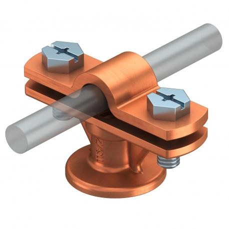 113 8-10 5230217 OBO BETTERMANN Soutien pour le conducteur, 8-10mm, cuivre plaqué, zinc moulé sous pression,..