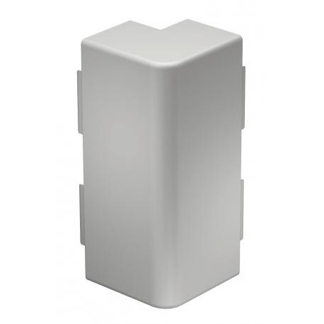 WDK HA60230RW 6192394 OBO BETTERMANN Außeneckhaube, 60x230mm, reines Weiß, 9010, Polyvinylchlorid, PVC