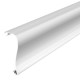 OT GAD Swing EL 6115825 OBO BETTERMANN Cobertura projeto de design balanço duto, alumínio anodizado, Alu