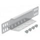 RWEB 650 VA4301 7109903 OBO BETTERMANN Chiusura Reducer profilo / fine della passerella, 60x500, in acciaio ..