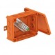 T 160 ED 16-5 A 7205546 OBO BETTERMANN Scatola di giunzione per la manutenzione funzione, 190x150x77, aranci..