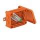 T 100 ED 10-5 A 7205543 OBO BETTERMANN Anschlussdose für den Funktionserhalt, 150x116x67, pastellorange 2003..
