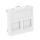 DTG-2A RW1 6119202 OBO BETTERMANN Marco p / module de données, 2 modules p / Conex. Type A, 45x45mm, blanc p..