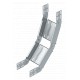 RGBV 850 FS 7006543 OBO BETTERMANN courbe verticale articulée, 85x500, Strip-zingué selon DIN EN 10147, Acie..